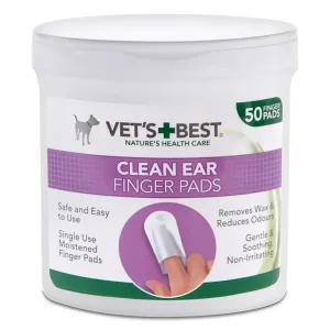Vet's Best® Clean vankúšiky na čistenie uší - 50 vankúšikov