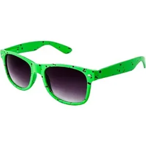 OEM Slnečné okuliare Nerd machuľa zelené, čierne sklá