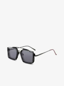 VEYREY Steampunk Sosrael Slnečné okuliare Čierna