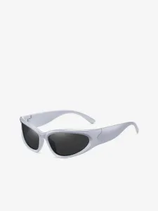 VEYREY Steampunk Telos Slnečné okuliare Biela