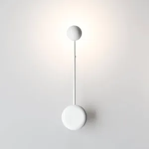 Vibia Pin – nástenné LED svietidlo v bielej