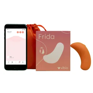 Vibio Frida - inteligentný dobíjací vibrátor na klitoris (červený) #3433456
