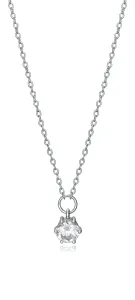 Viceroy Blýštivý strieborný náhrdelník so zirkónmi Clasica 13014C000-30