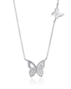 Viceroy Krásny strieborný náhrdelník Motýlik Popular 71053C000-30