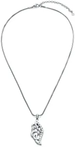 Viceroy Módne oceľový náhrdelník s príveskom Kiss 80011C11000