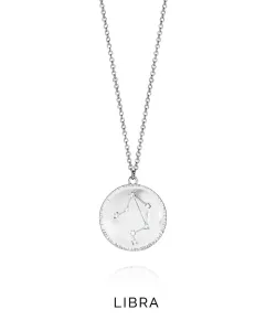 Viceroy Strieborný náhrdelník znamenia Váhy Horoscope 61014C000-38L