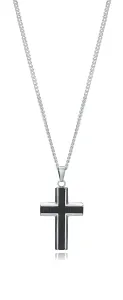 Viceroy Štýlový pánsky náhrdelník s krížikom Magnum 75299C01010