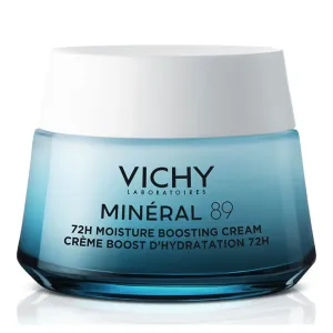 Vichy Minéral 89 72H Moisture Boosting Cream 50 ml denný pleťový krém pre ženy výživa a regenerácia pleti; na dehydratovanu pleť