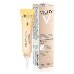 Vichy Neovadiol Eye & Lip Care 15 ml očný krém pre ženy proti vráskam; spevnenie a lifting pleti; na dehydratovanu pleť