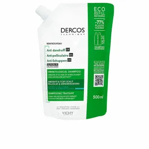 Vichy Dercos Anti-Dandruff Treatment Shampoo for Normal to Oily Hair Refill šampón proti lupinám pre normálne až mastné vlasy 500 ml