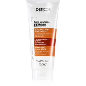 Vichy Maska pre obnovu poškodených vlasov Derkos keramic- Solutions (Restoring 2 Min Mask) 200 ml