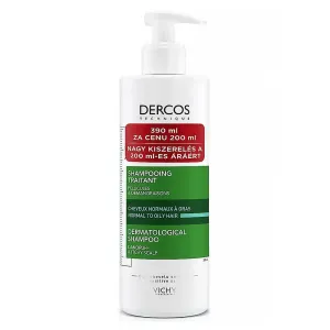 Vichy Dercos Anti-Dandruff Normal to Oily Hair 390 ml šampón pre ženy proti lupinám; na mastné vlasy; na normálne vlasy