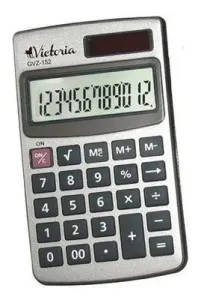 Kalkulačka Victoria GVZ-152 12miestna vrecková