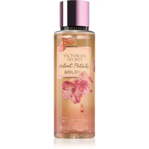 Victoria's Secret Velvet Petals Golden telový sprej pre ženy 250 ml