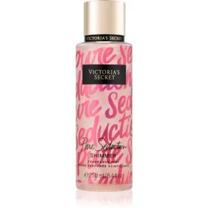 Victoria's Secret Pure Seduction Shimmer telový sprej s trblietkami pre ženy 250 ml #875986