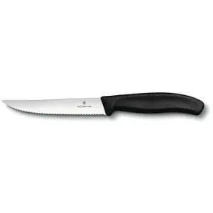 Victorinox steakový nôž, plast, vlnkované ostrie 12 cm