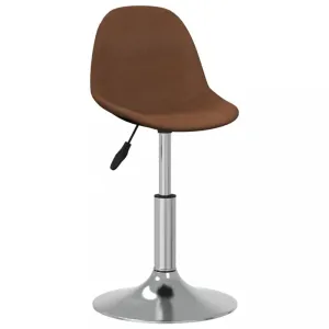 Barová stolička látka / kov Dekorhome Hnedá #807314