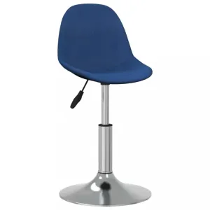 Barová stolička látka / kov Dekorhome Modrá #807310