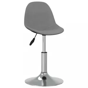 Barová stolička látka / kov Dekorhome Svetlosivá #807318