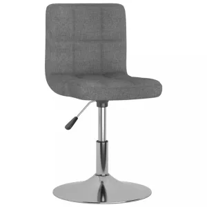 Barová stolička látka / kov Dekorhome Svetlosivá #806357
