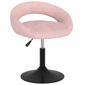 Barová stolička zamat / kov Dekorhome Ružová #806911