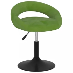 Barová stolička zamat / kov Dekorhome Svetlozelená #806915