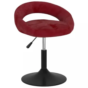 Barová stolička zamat / kov Dekorhome Vínová #806912