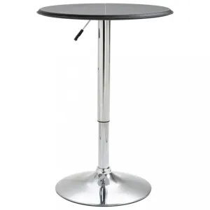 Barový stôl Ø 60 cm Dekorhome Čierna #796272