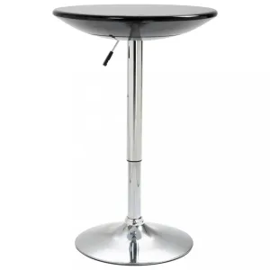 Barový stôl Ø 60 cm Dekorhome Čierna #796275