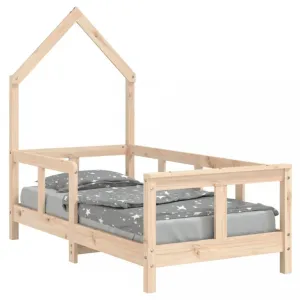 Detská domčeková posteľ Dekorhome 70 x 140 cm #9241381