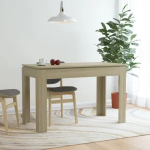 Jedálenský stôl dub sonoma 120 × 60 × 76 cm drevotrieska
