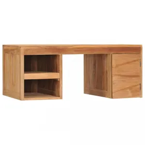 Konferenčný stolík 90 × 50 × 40 cm masívne teakové drevo