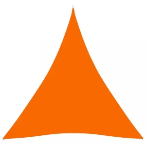 Plachta proti slnku oxfordská látka trojuholník 3,6 x 3,6 x 3,6 m Dekorhome Oranžová,Plachta proti slnku oxfordská látka trojuholník 3,6 x 3,6 x 3,6 m
