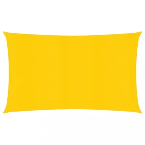 Tieniaca plachta obdĺžniková HDPE 2,5 x 3 m Dekorhome Žltá,Tieniaca plachta obdĺžniková HDPE 2,5 x 3 m Dekorhome Žltá
