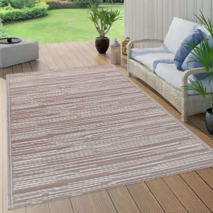 Vonkajší koberec hnedá PP Dekorhome 190x290 cm #808383