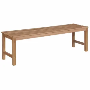 Záhradná lavička 150 cm z teakového dreva #788384
