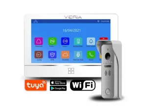 Videotelefon VERIA 8277B-W White + VERIA 831 WiFi Tuya