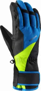 Viking Santo Gloves Black/Blue/Yellow 10 Lyžiarske rukavice