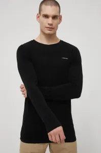 Funkčné tričko s dlhým rukávom Viking Teres čierna farba, jednofarebné