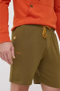 Športové krátke nohavice Viking Hazen pánske, zelená farba