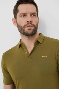 Športové polo tričko Viking Winslow zelená farba, jednofarebný #8660448