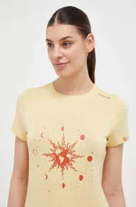 Športové tričko Viking Hopi dámske, žltá farba #9079617