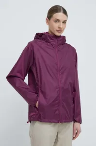Turistická bunda Viking Rainier fialová farba