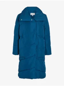 Blue women's winter quilted coat VILA Vipauli - Women #8414798