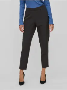 VILA Carrie Black Women's Shortened Trousers - Ladies #582334
