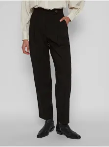 VILA Clory Black Women's Trousers - Women #4551199