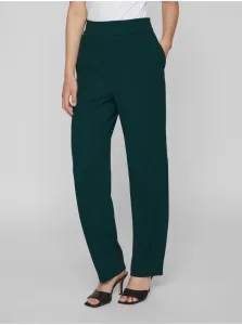 Green Ladies Trousers VILA Clua - Ladies