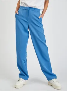 VILA Kamma blue wide trousers for women - Ladies #576938