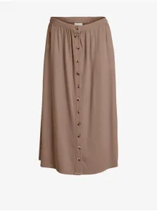 Brown skirt VILA Phine - Women #645652