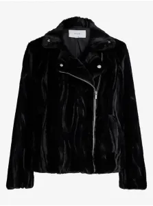 Women's Black Winter Jacket VILA Vifluffy - Women #8350741
